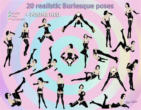 burlesque poses